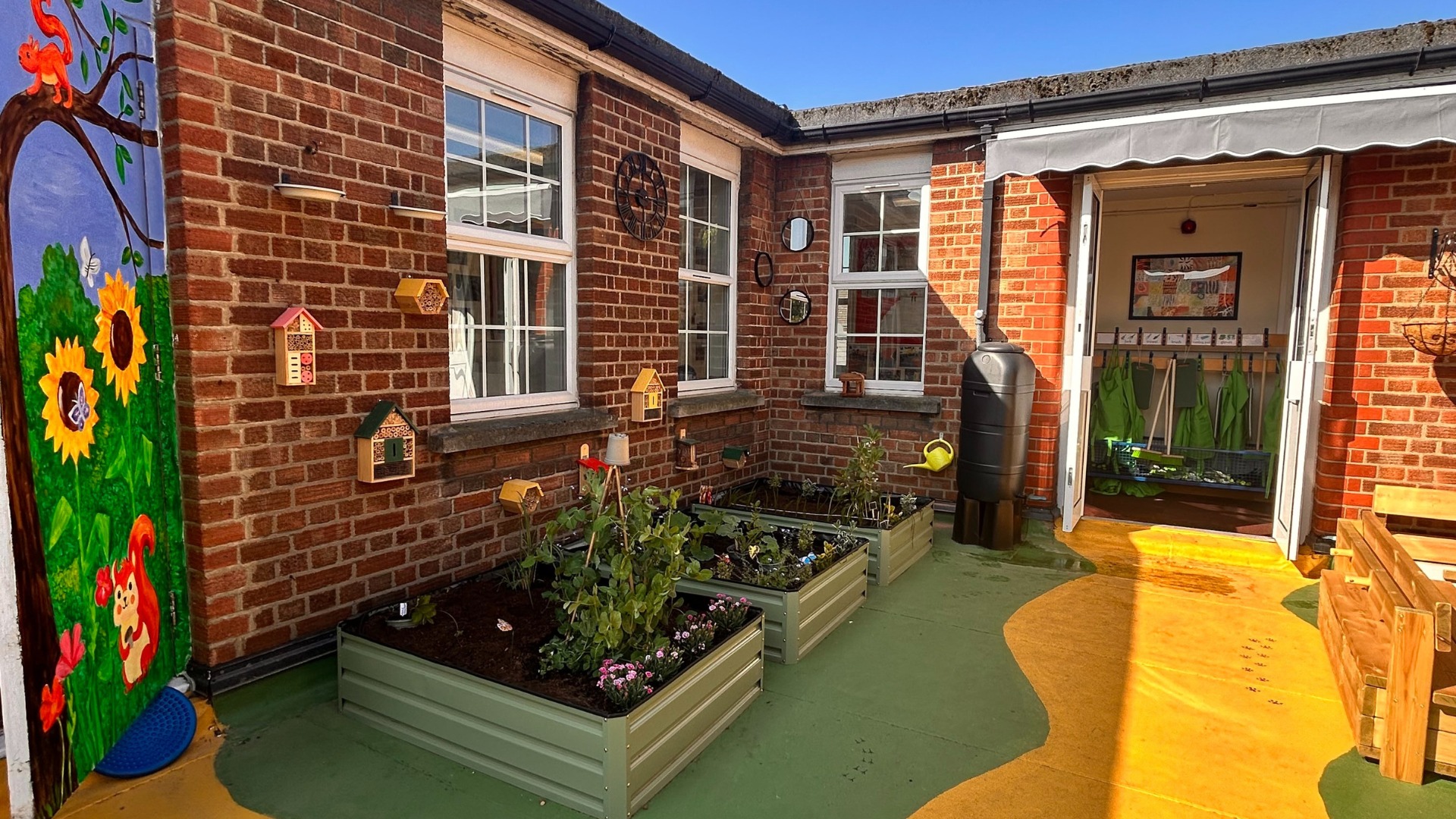 School’s rooftop garden blooms to help pupils ‘connect directly with ...