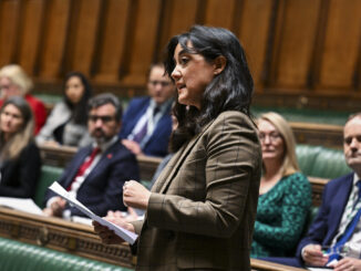 Sarah Owen MP (Luton North, Labour), during a different debate. Photo by House of Commons, CC BY-NC-ND 2.0